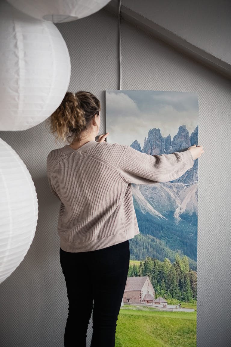 Dolomites Landscape papel de parede roll