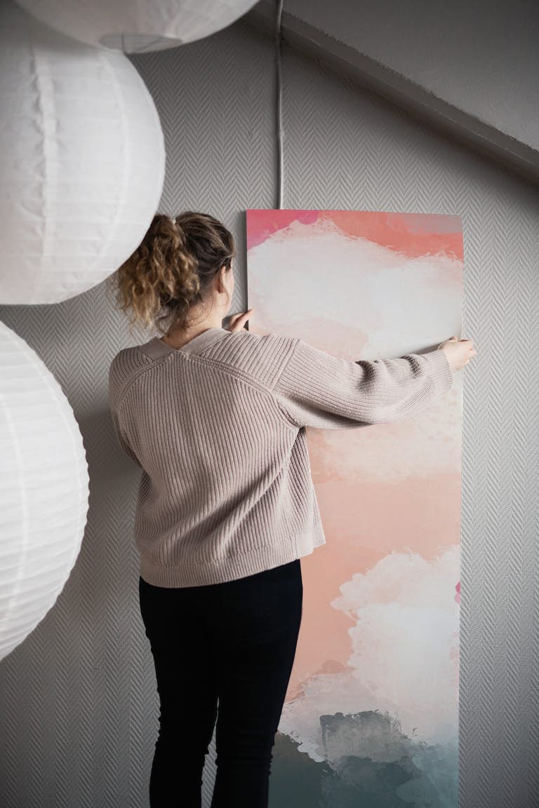 Abstract Vivid Painting wallpaper roll