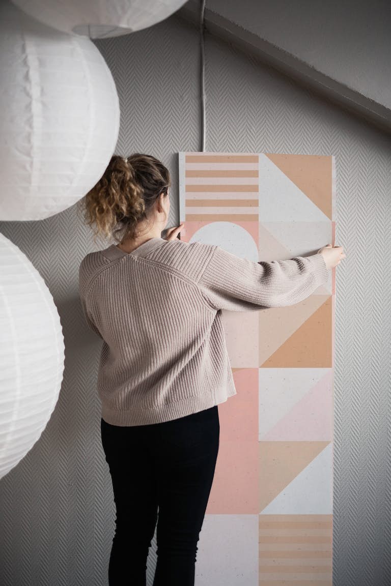Bauhaus Inspiration wallpaper roll