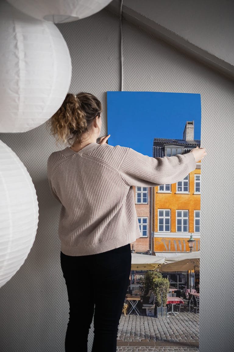 COPENHAGEN Nyhavn in Detail papel pintado roll