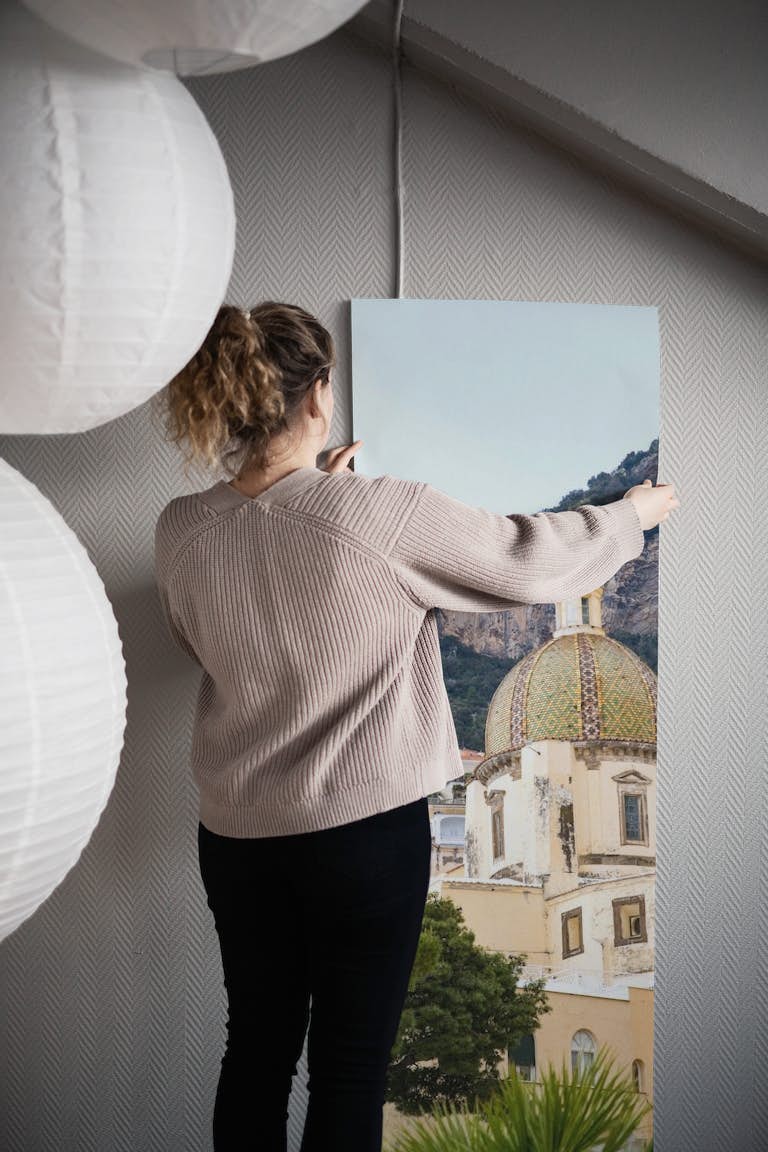 Positano Dome Beauty 2 wallpaper roll
