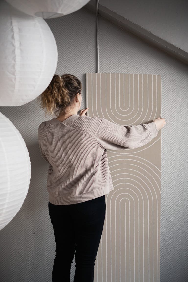 Simple Modern Arch wallpaper roll