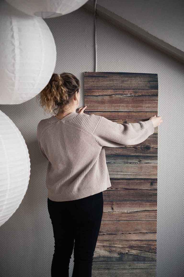 Wood Wall wallpaper roll