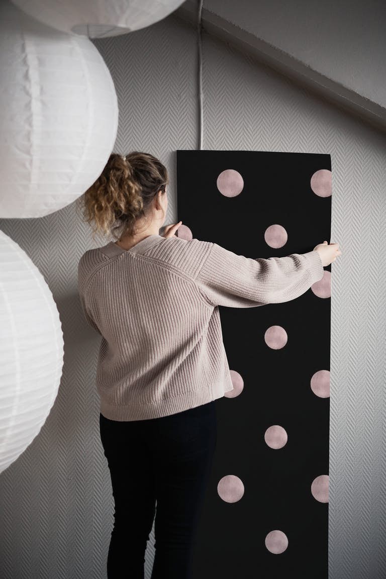 Happy Polka Dots 1 papiers peint roll
