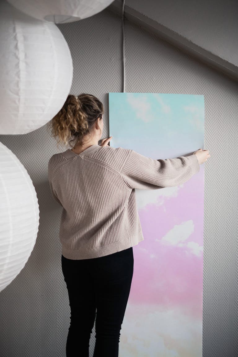 Dreamy Pastel Clouds 1 wallpaper roll