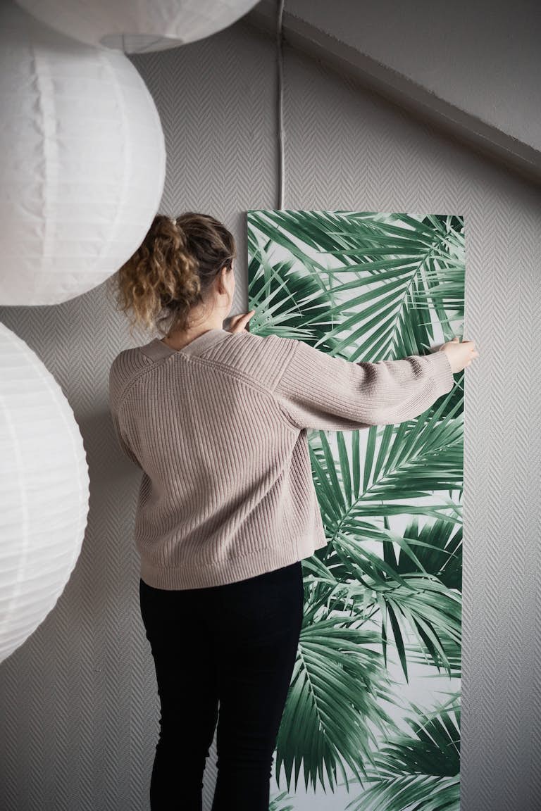Tropical Palm Leaf Jungle 1 wallpaper roll