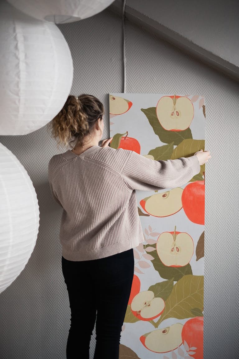 Apple Love wallpaper roll
