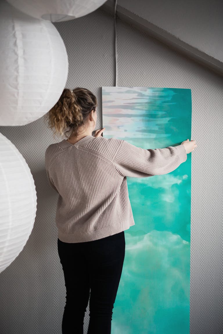 Serene Ocean wallpaper roll