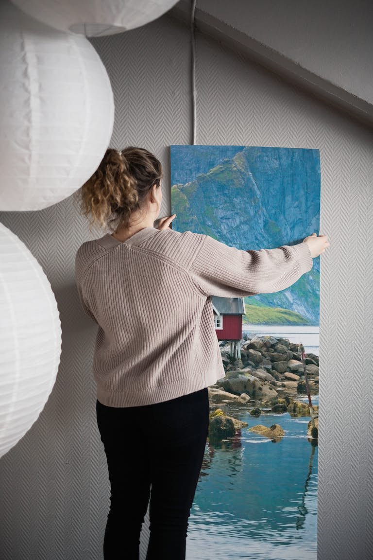 Picturesque Lofoten wallpaper roll