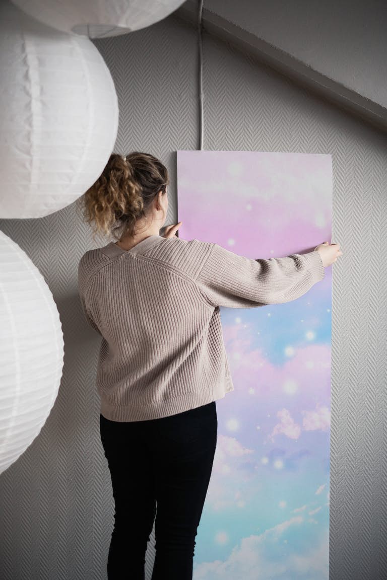 Pastel Cosmos Dream 4 wallpaper roll