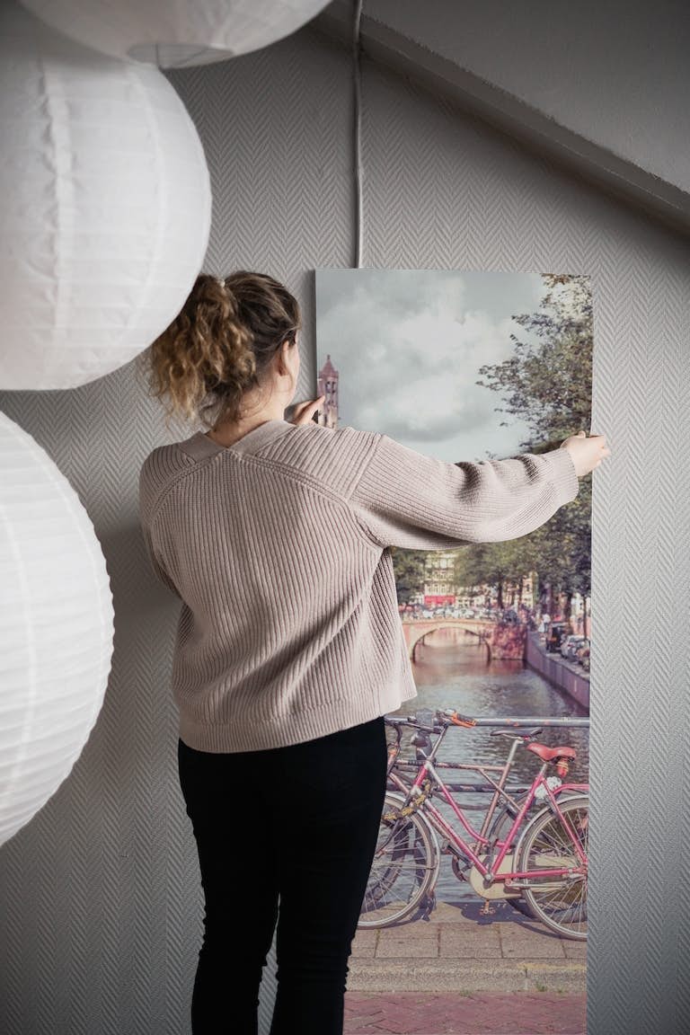 Amsterdam's Urban Rhythm wallpaper roll