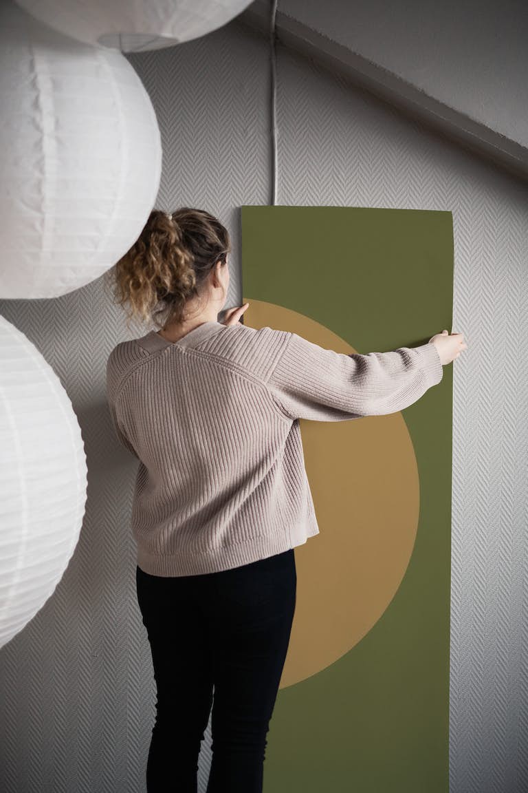 Spring- Pantone Warm color papel de parede roll