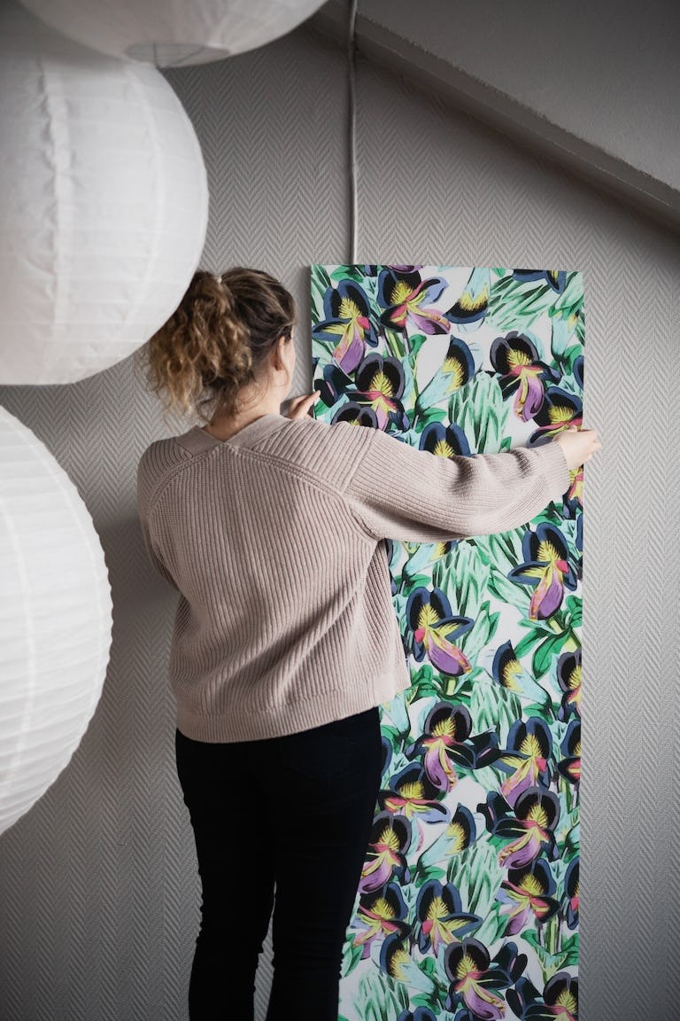 Floral Flutter wallpaper roll