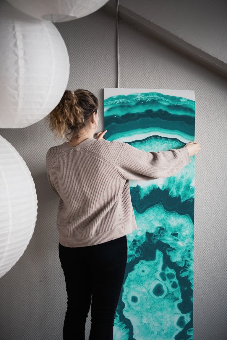 Ocean Agate 2 wallpaper roll