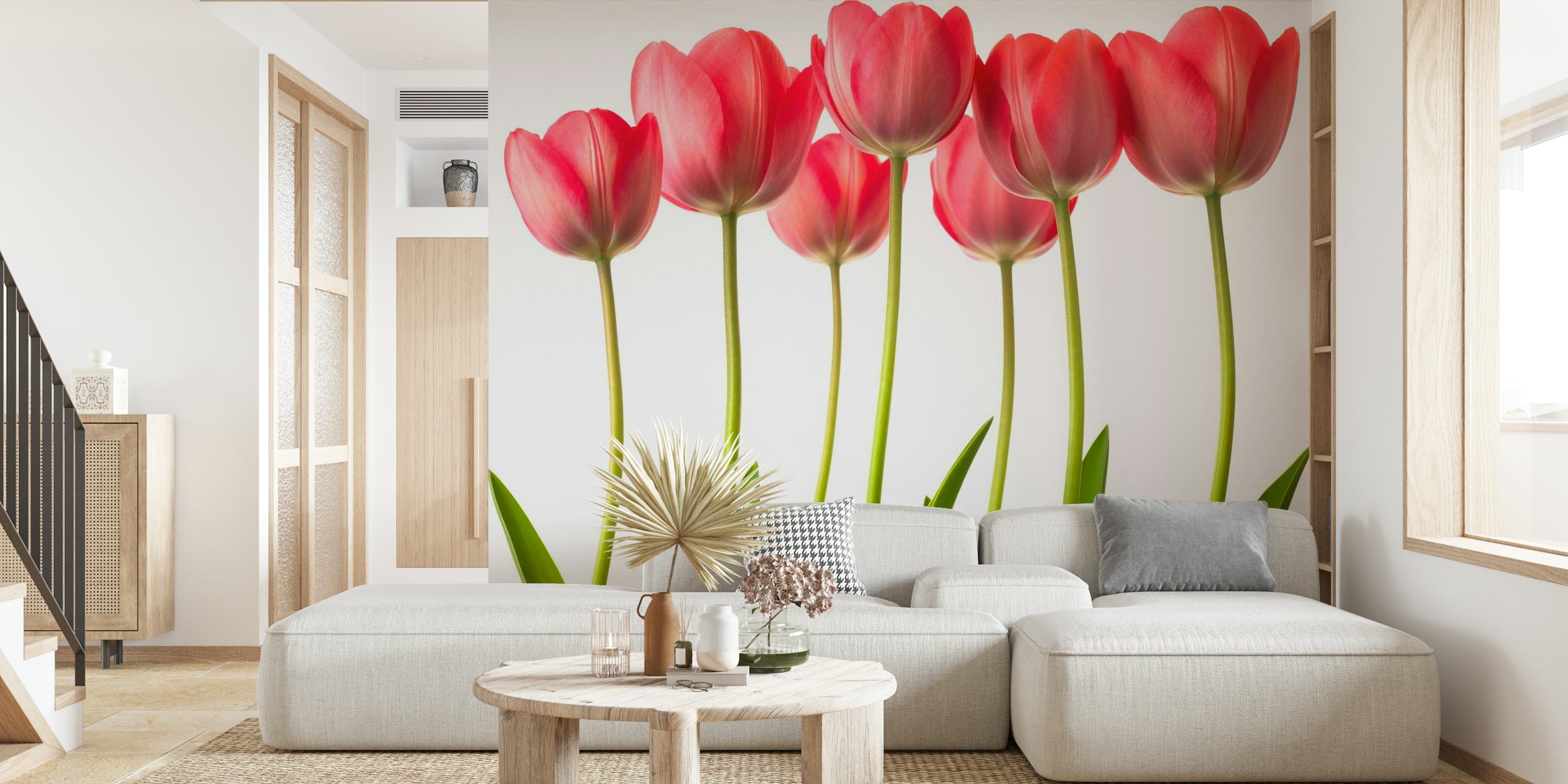 Growing Tulips papel de parede