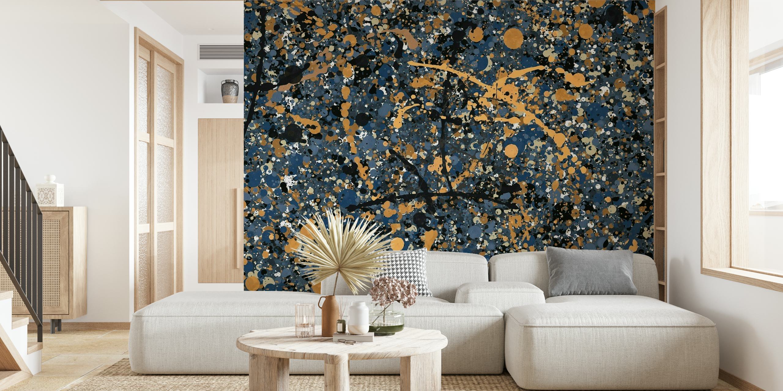 Pollock 4 da Helo papel de parede