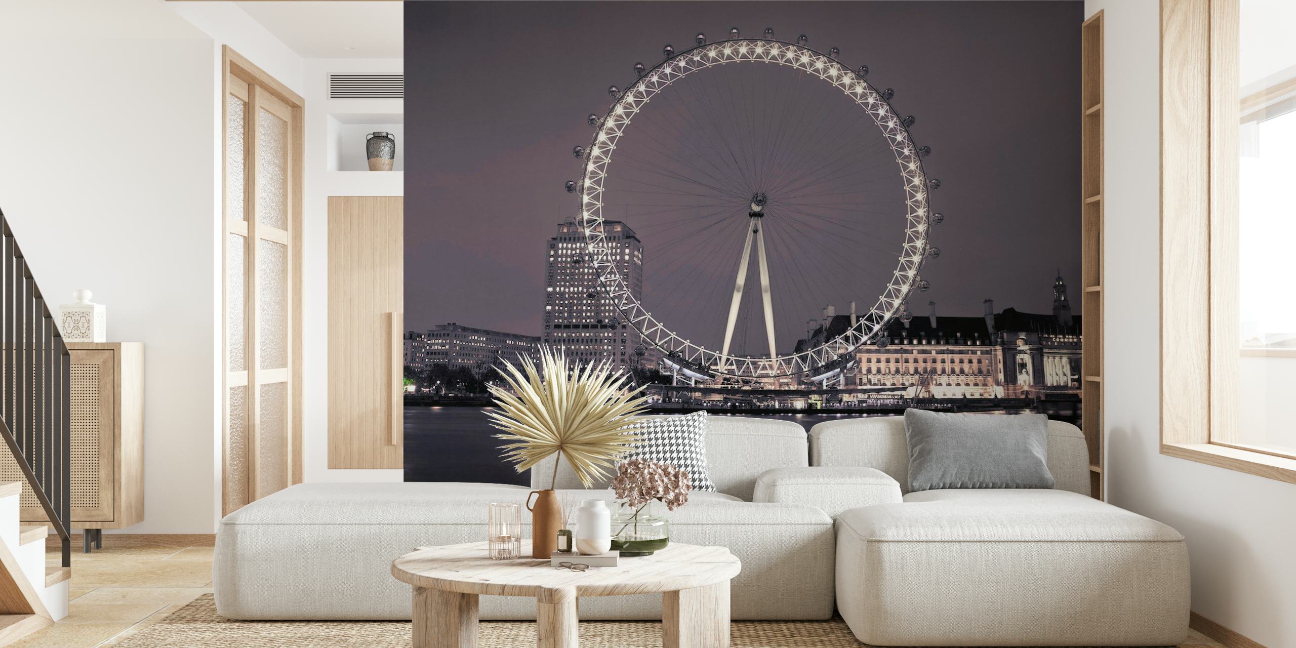 Iconic London Eye papel de parede