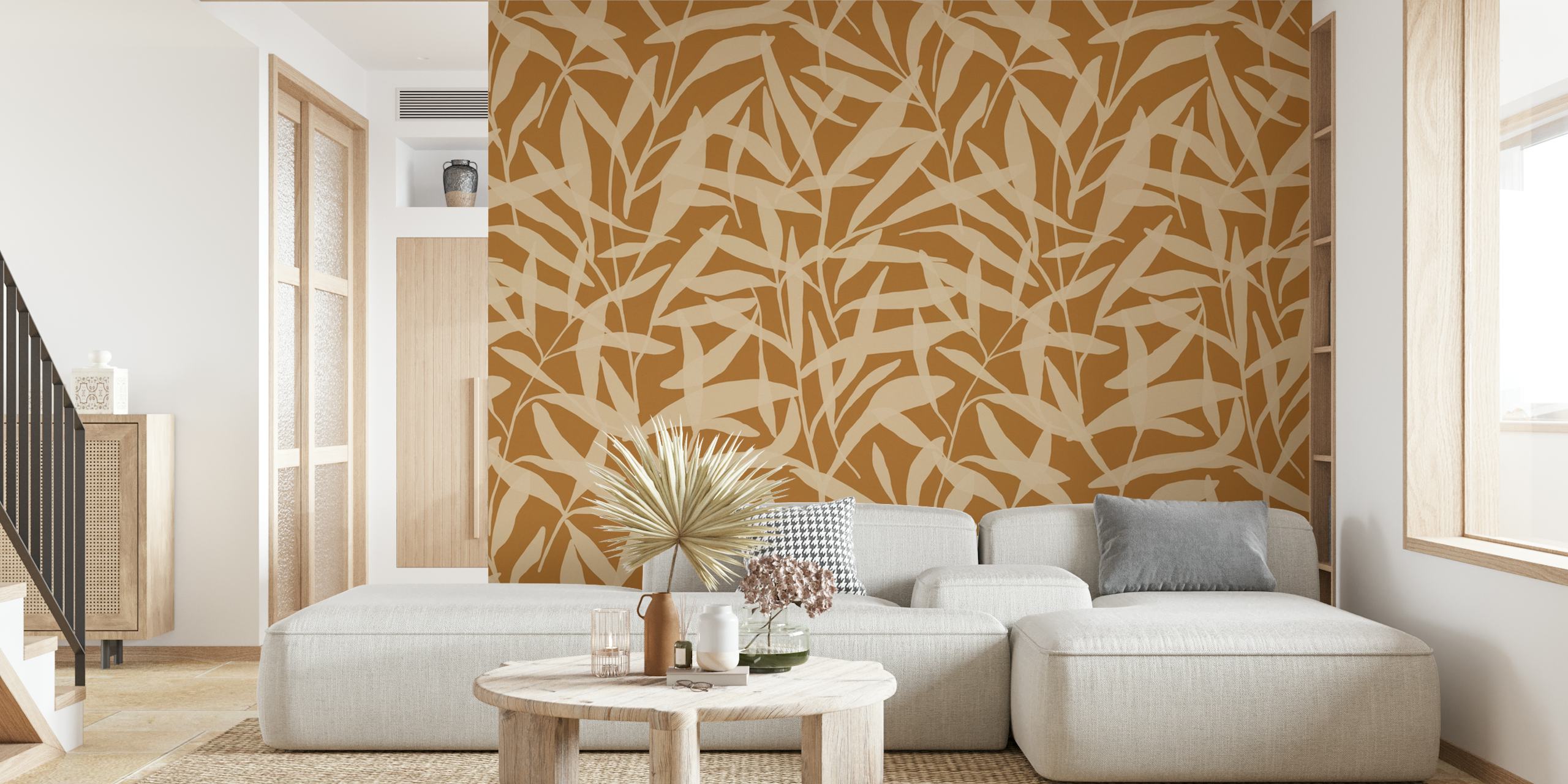 Yellow ja beige orgaaniset muodot suunnittelu