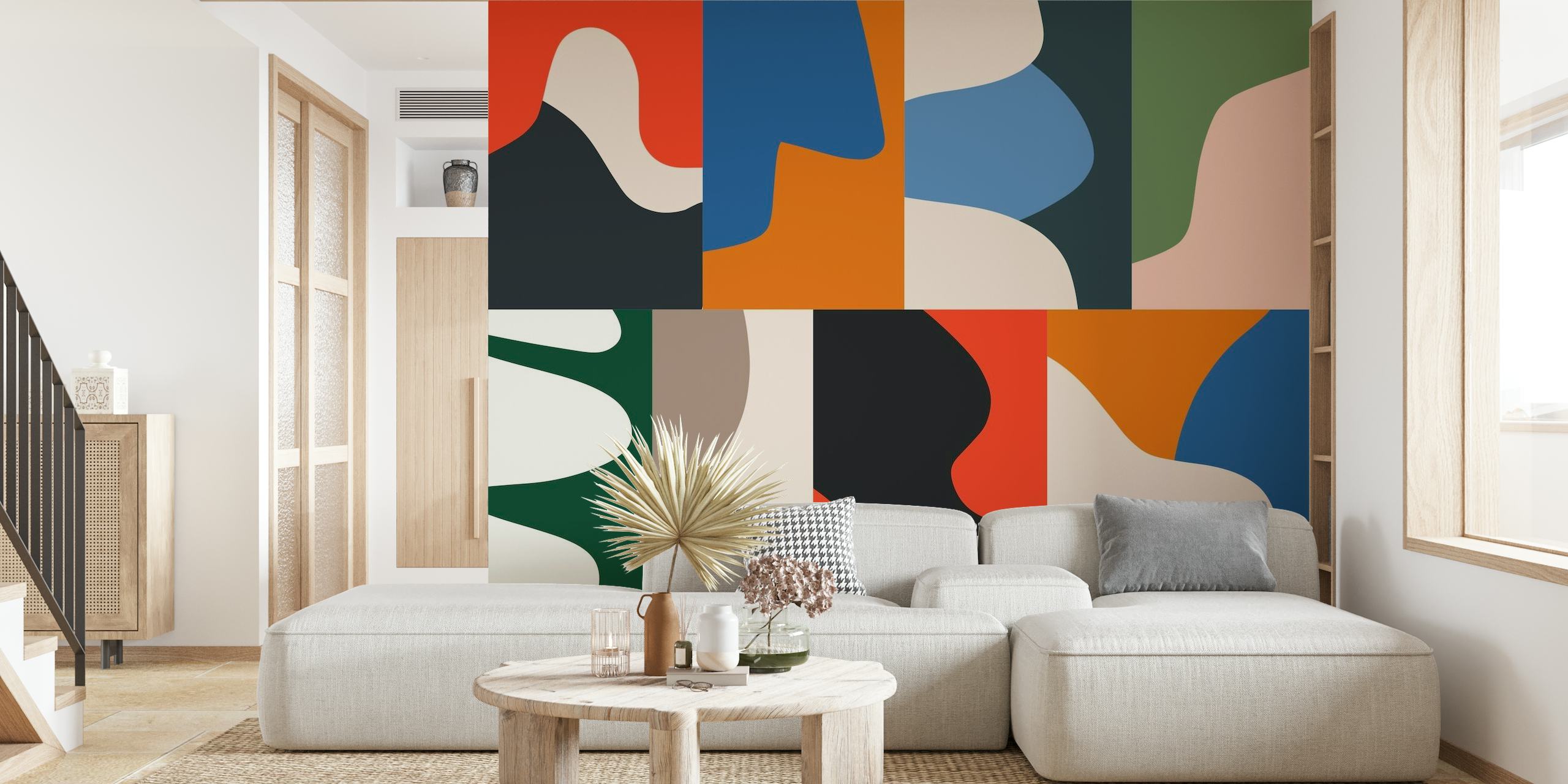 Colorful Abstract Mosaic wallpaper