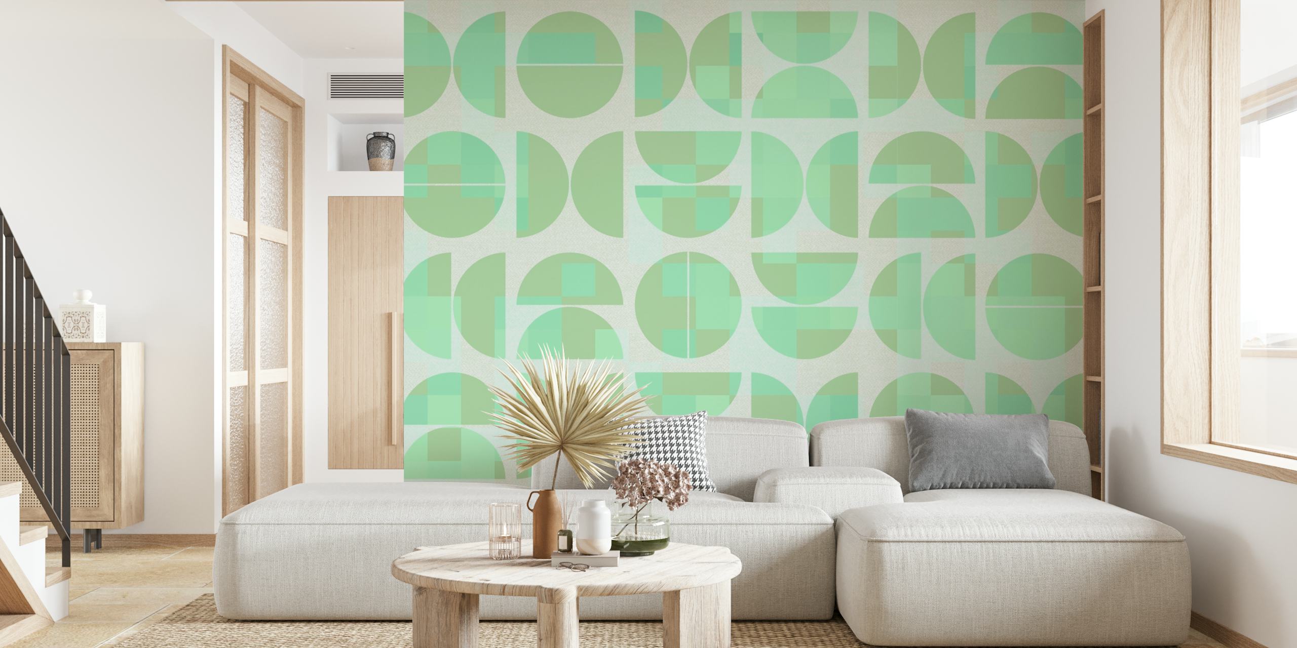 Design tapety Modern Pastel Bauhaus