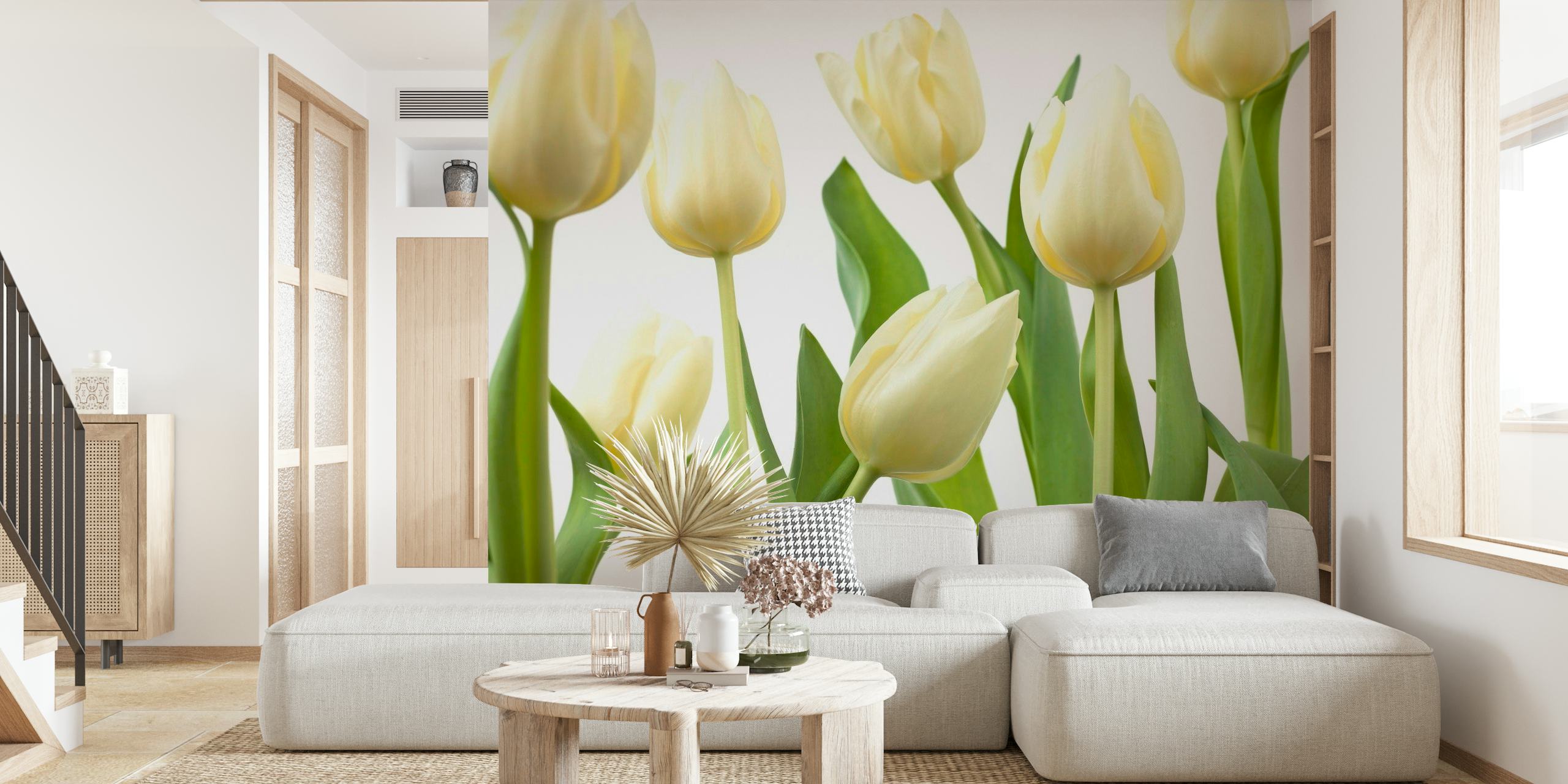 Tulip flowers 3 behang