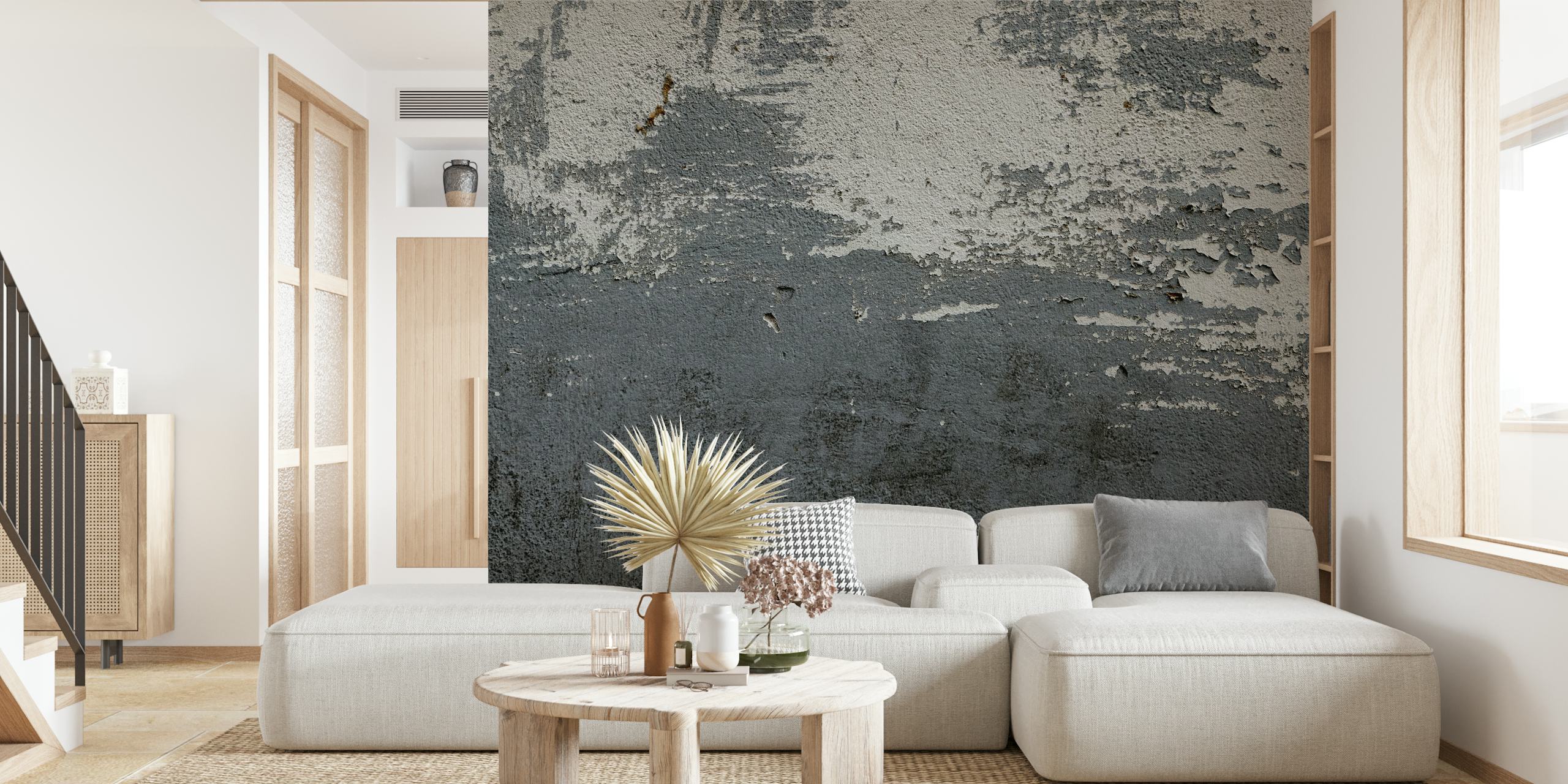 μαύρο γκράντζ ταπετσαρία σε ένα δωμάτιο