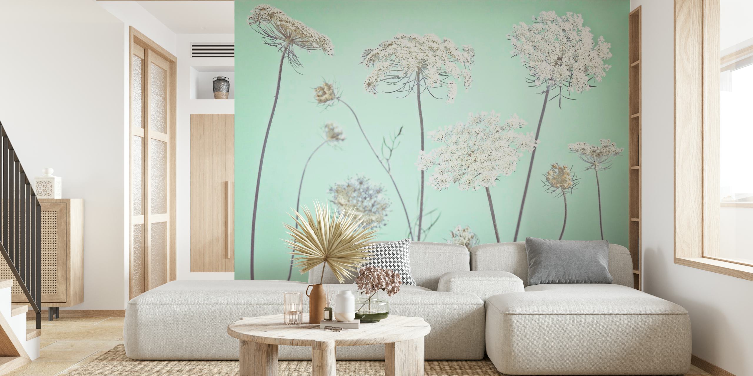 Cow parsley flowers 4 wallpaper