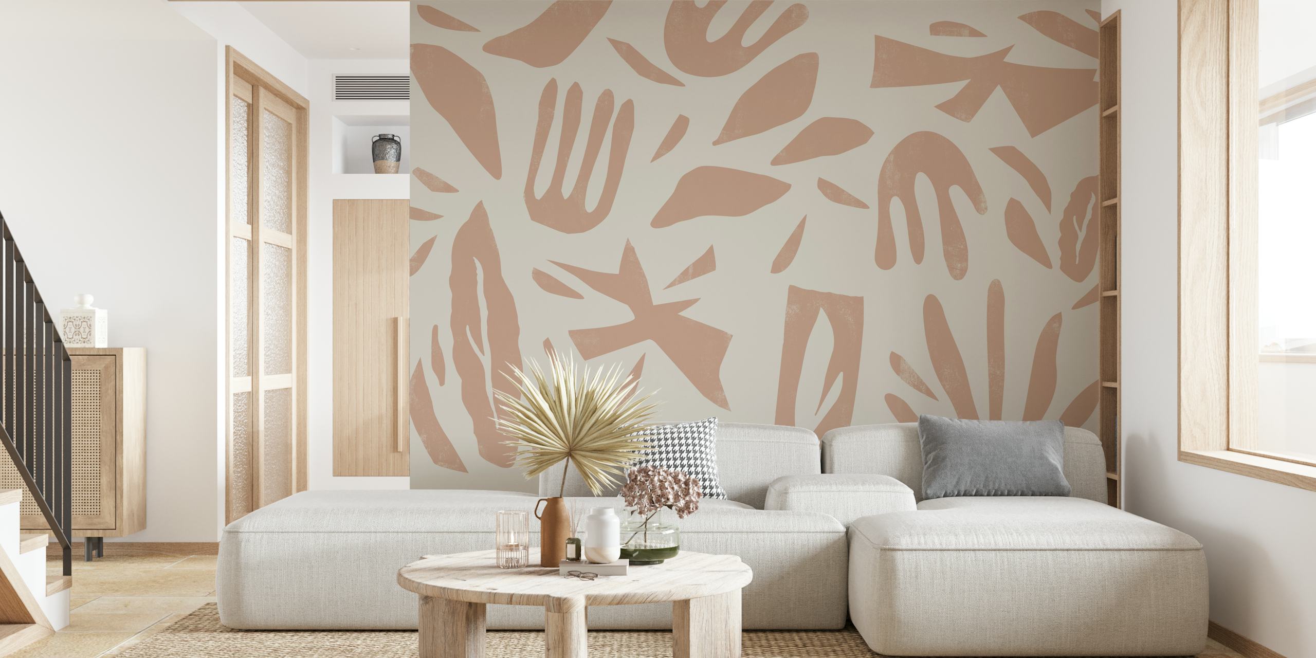 Matisse Rustic 3 tapet i et stilfullt rom