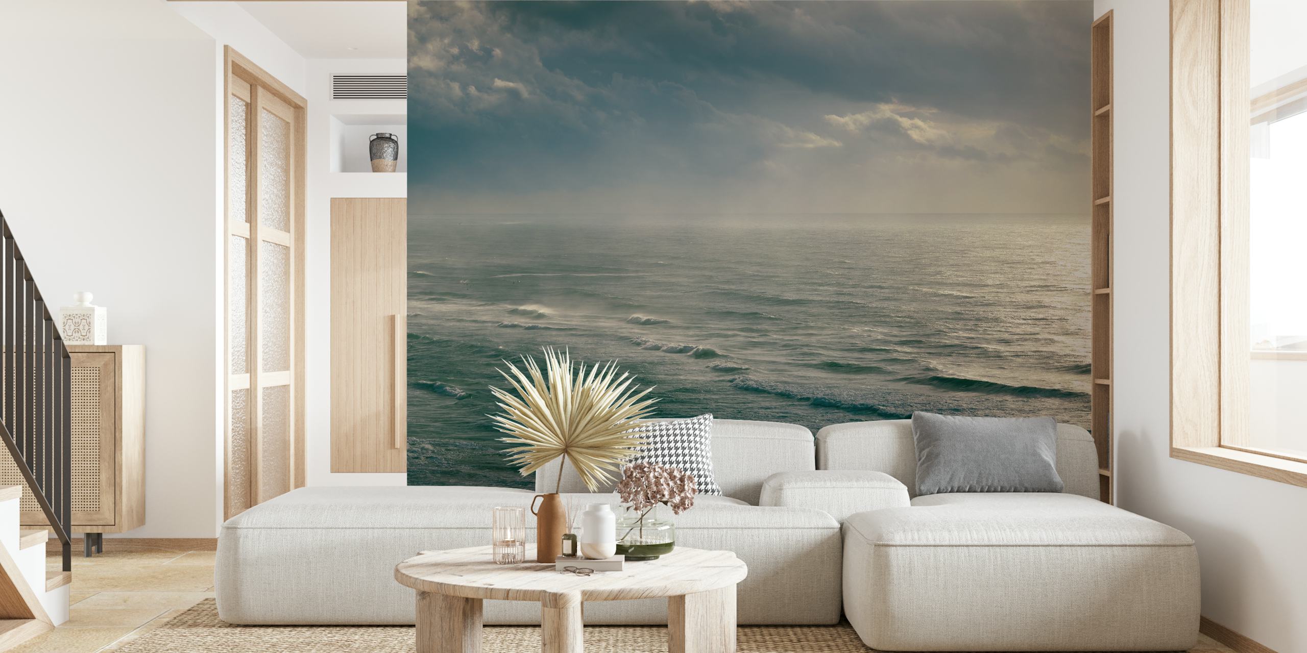 Winter Surfing VII wallpaper in a room
