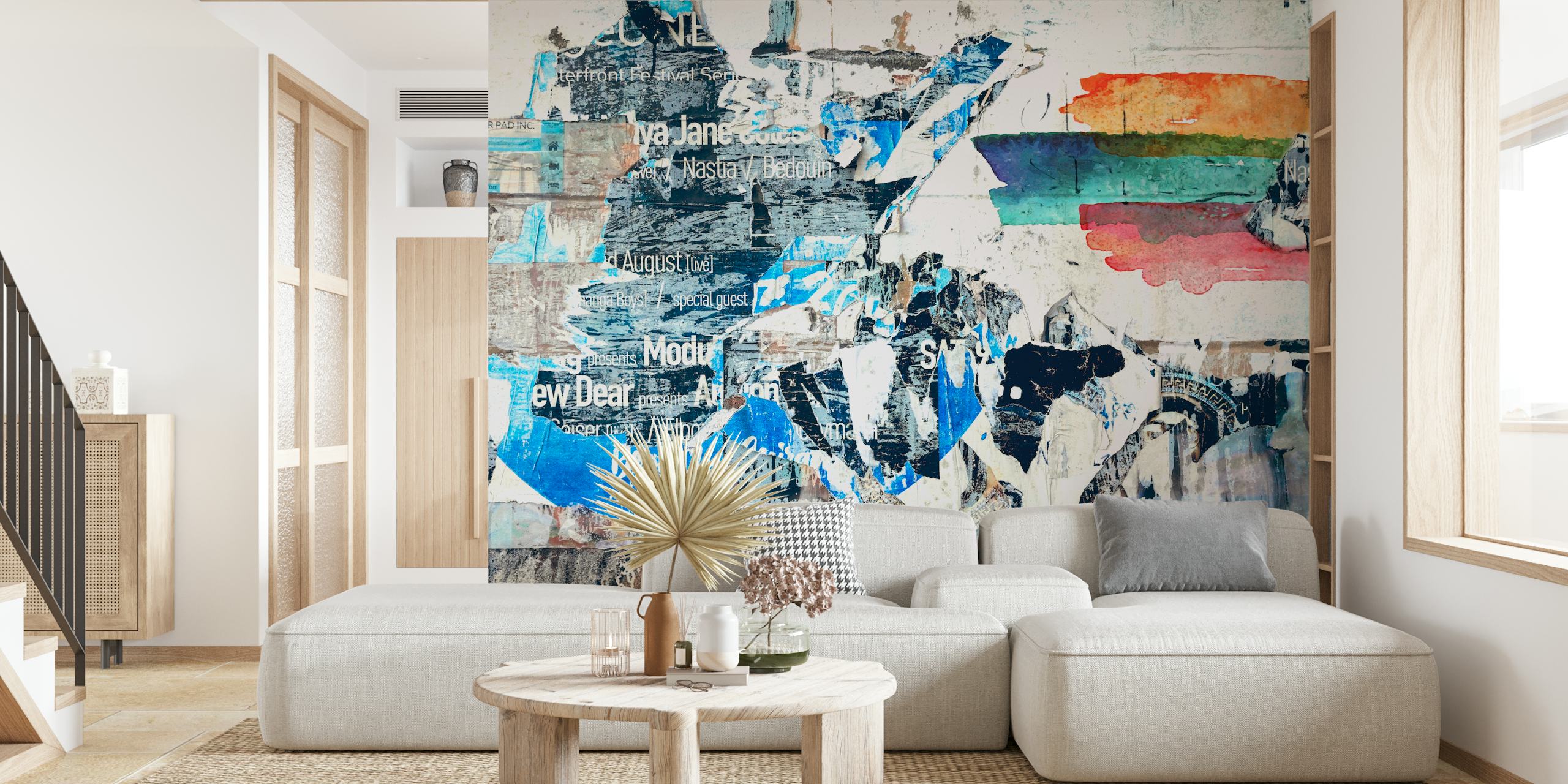 Brooklyn Blight wallpaper in a room