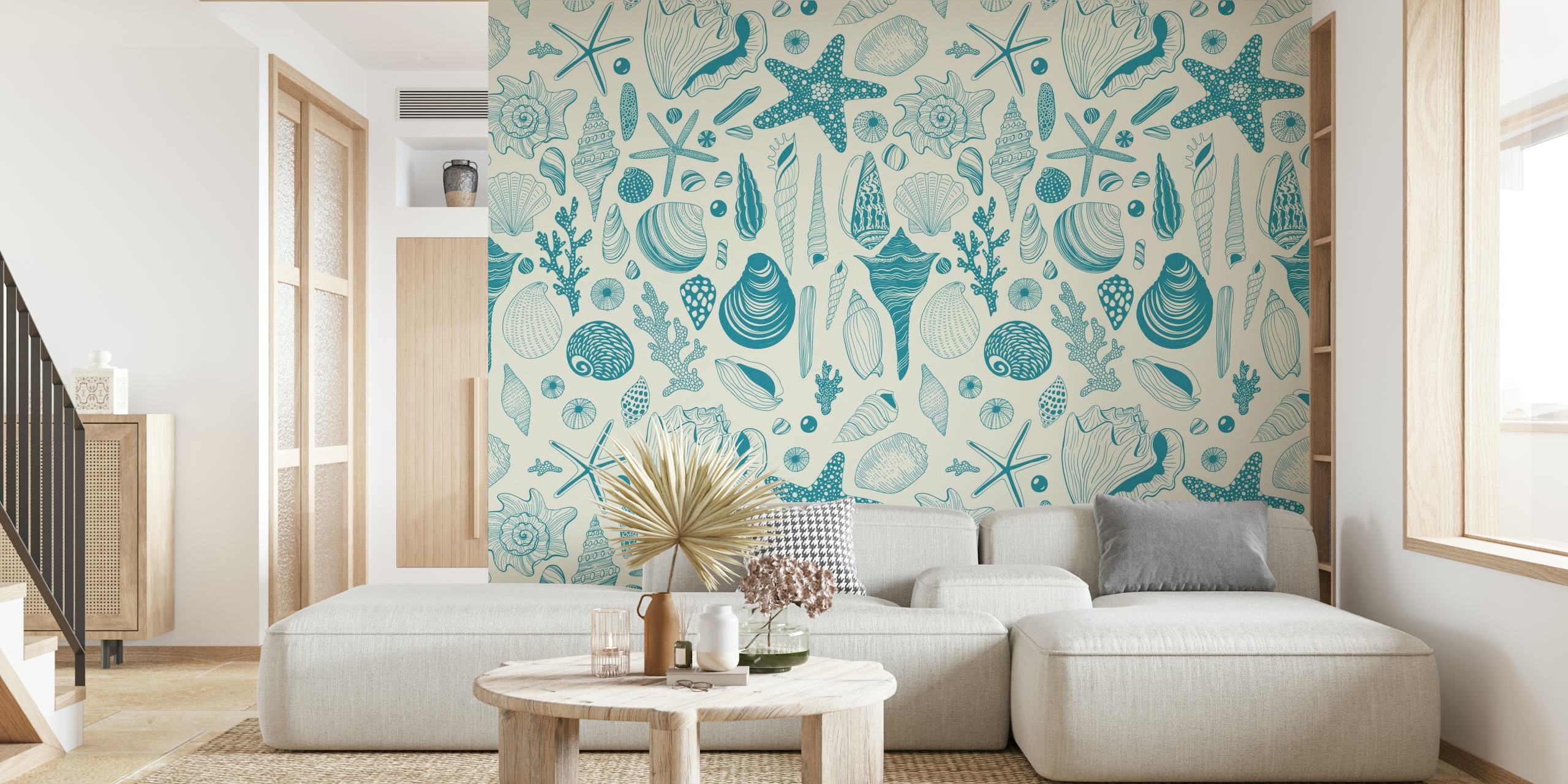 Sea Shells Wallpaper - Bring the Beach Home | Happywall