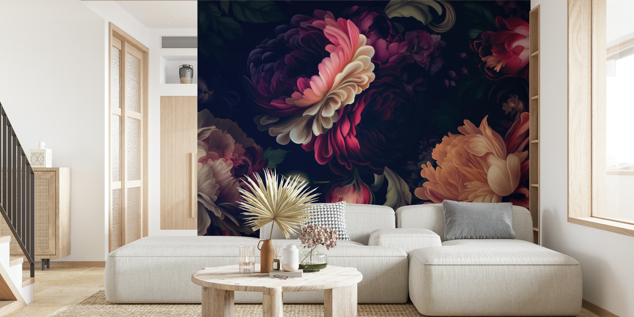 Diseño floral en un ambiente