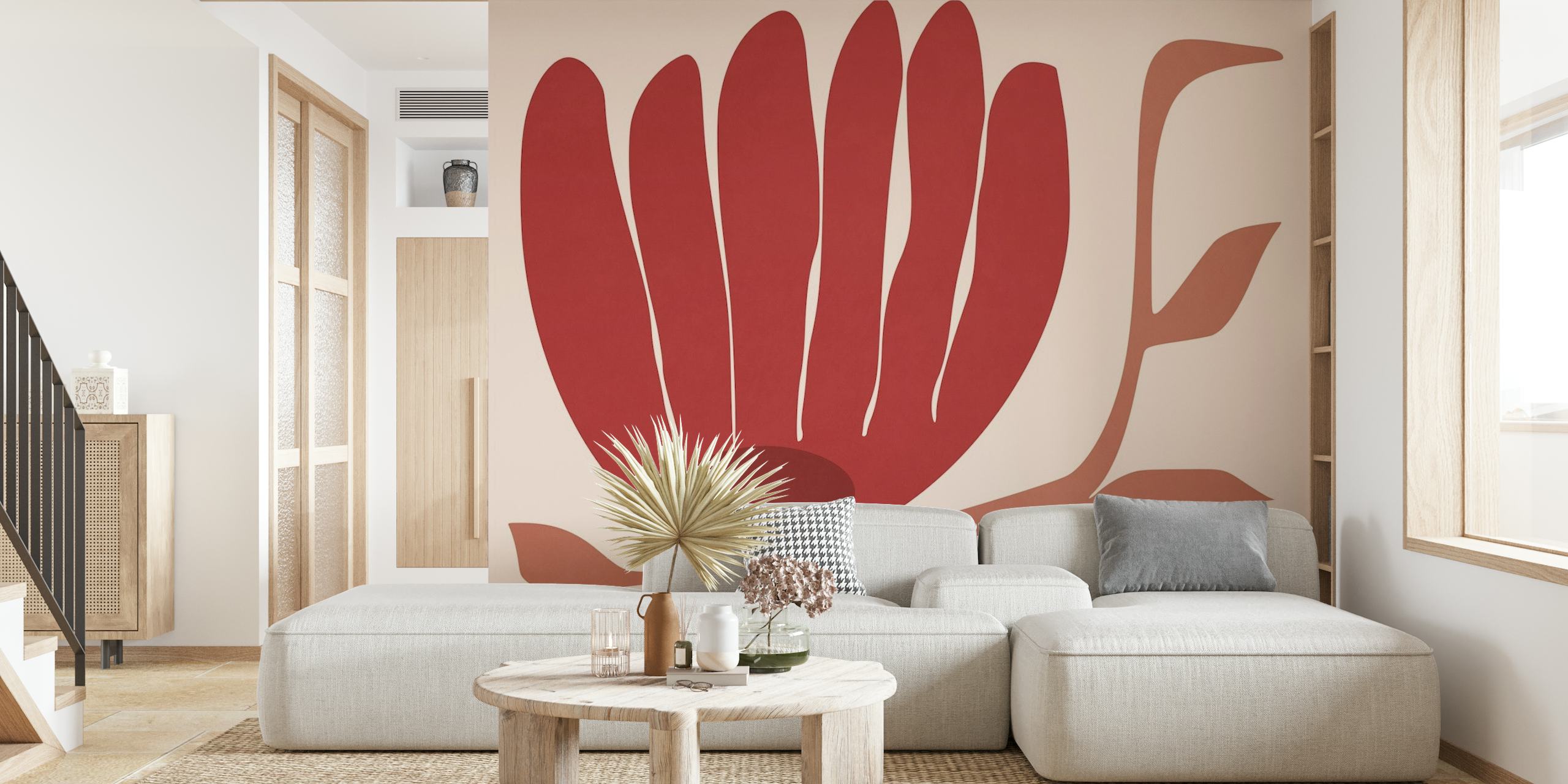 Flower of Mars - Red wallpaper