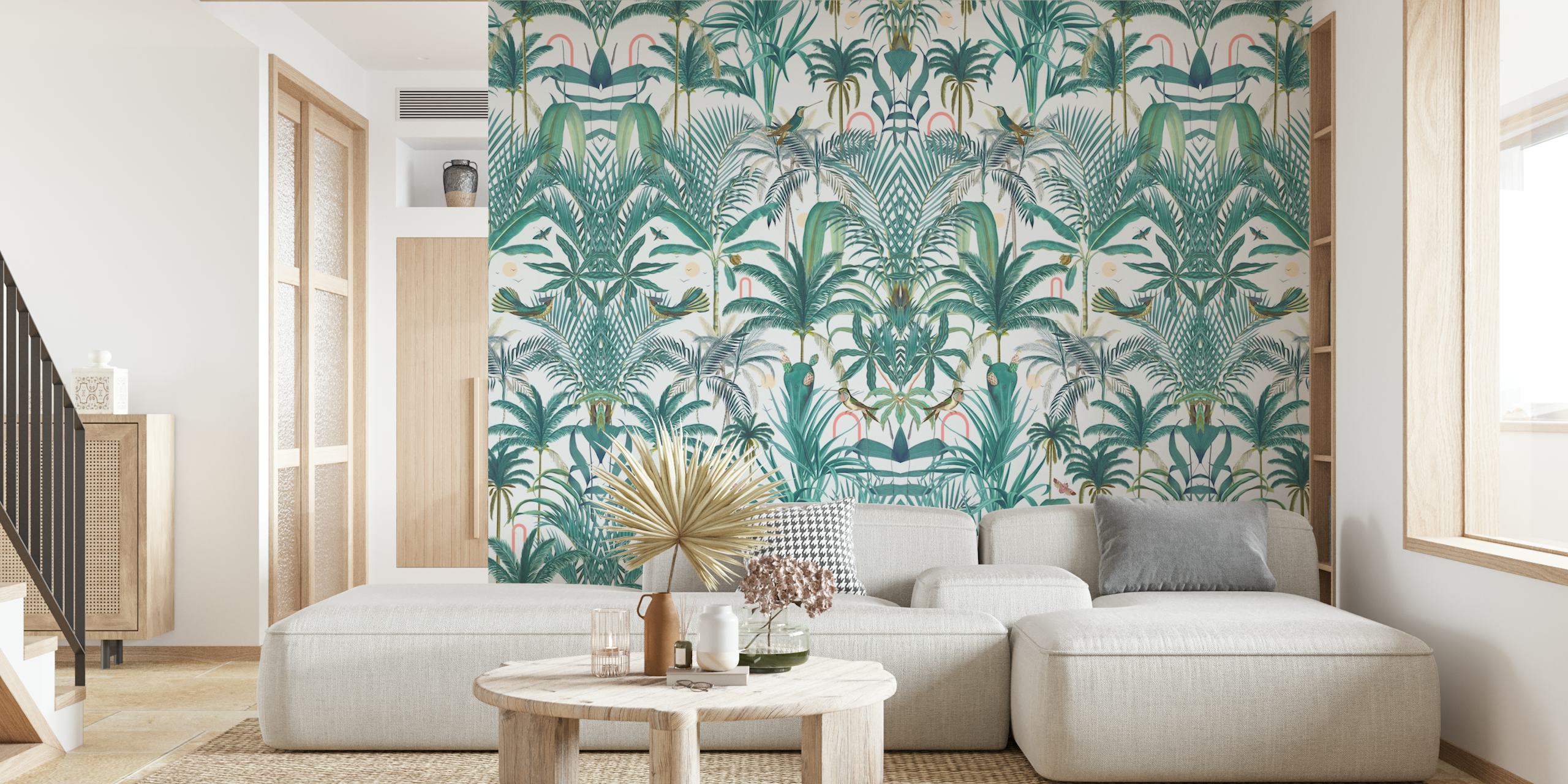 Sunset Blvd wallpaper in a room