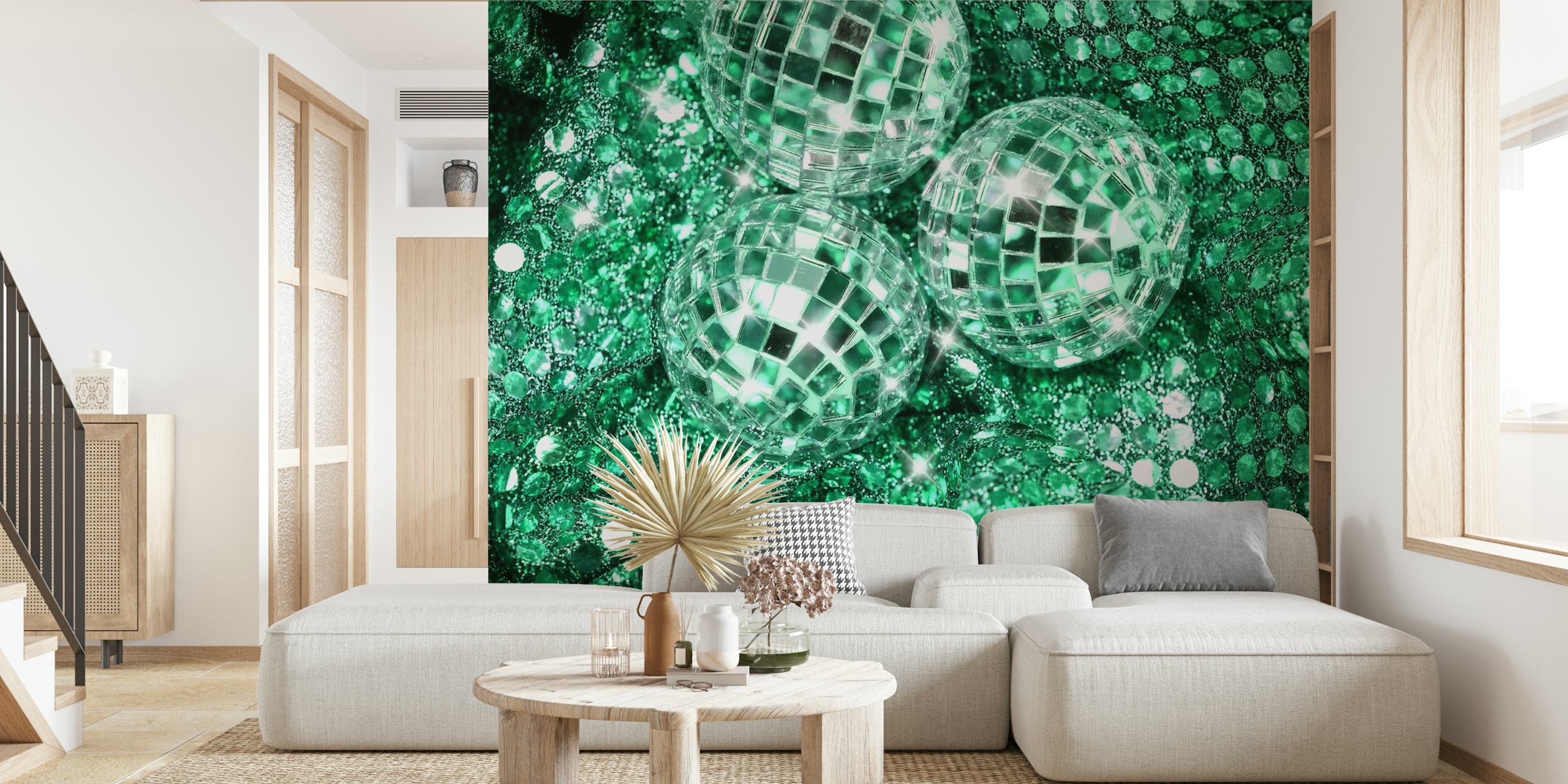 Vibrerende Disco Balls Glam 9 i et rom