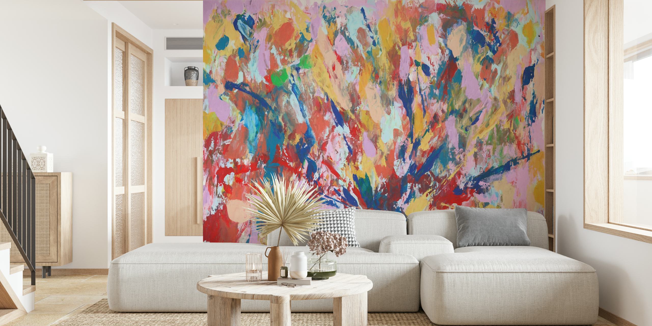Color Explosion tapeta w pokoju