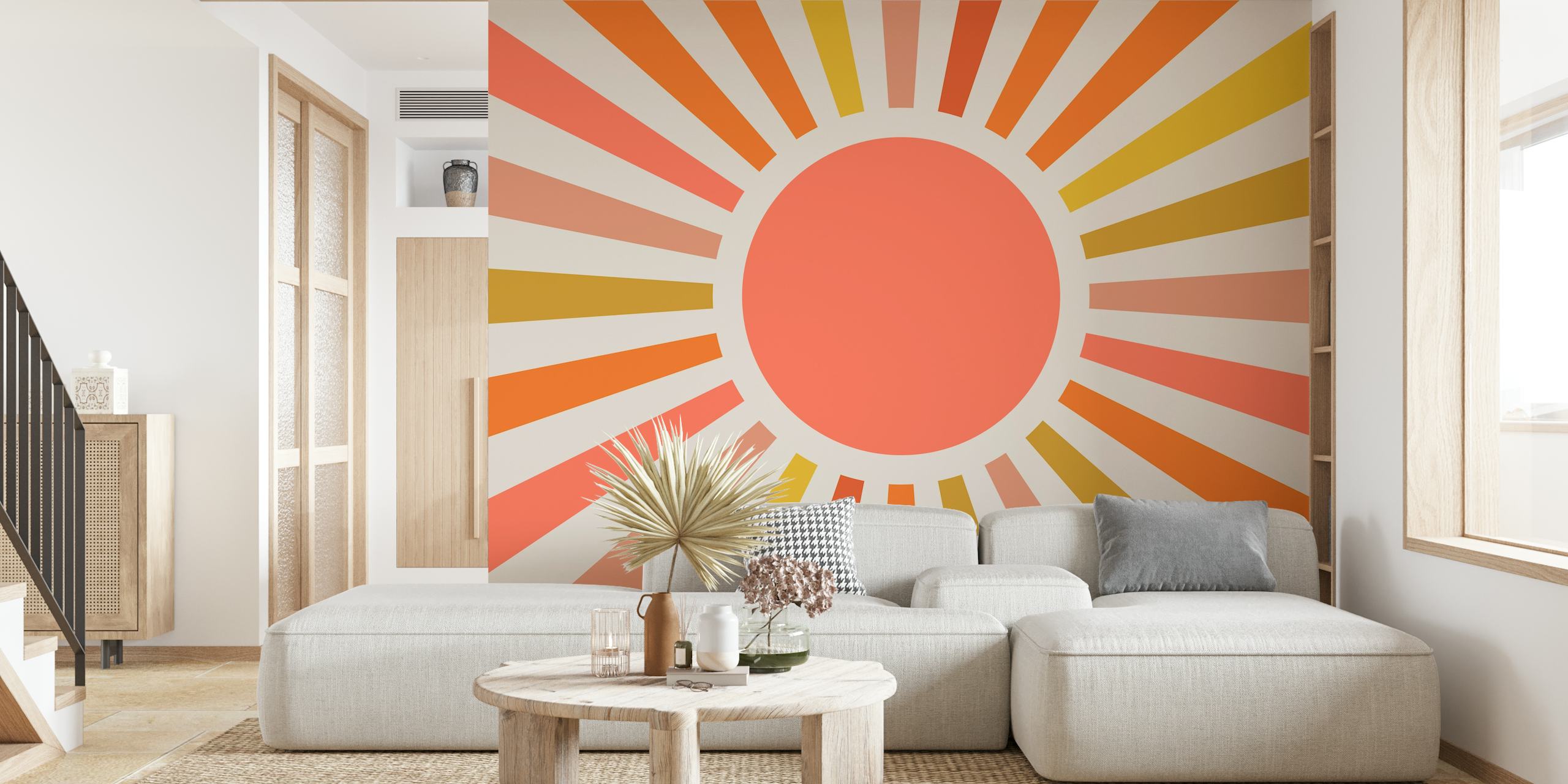 Sunrise Sunbeams tapeta v pokoji