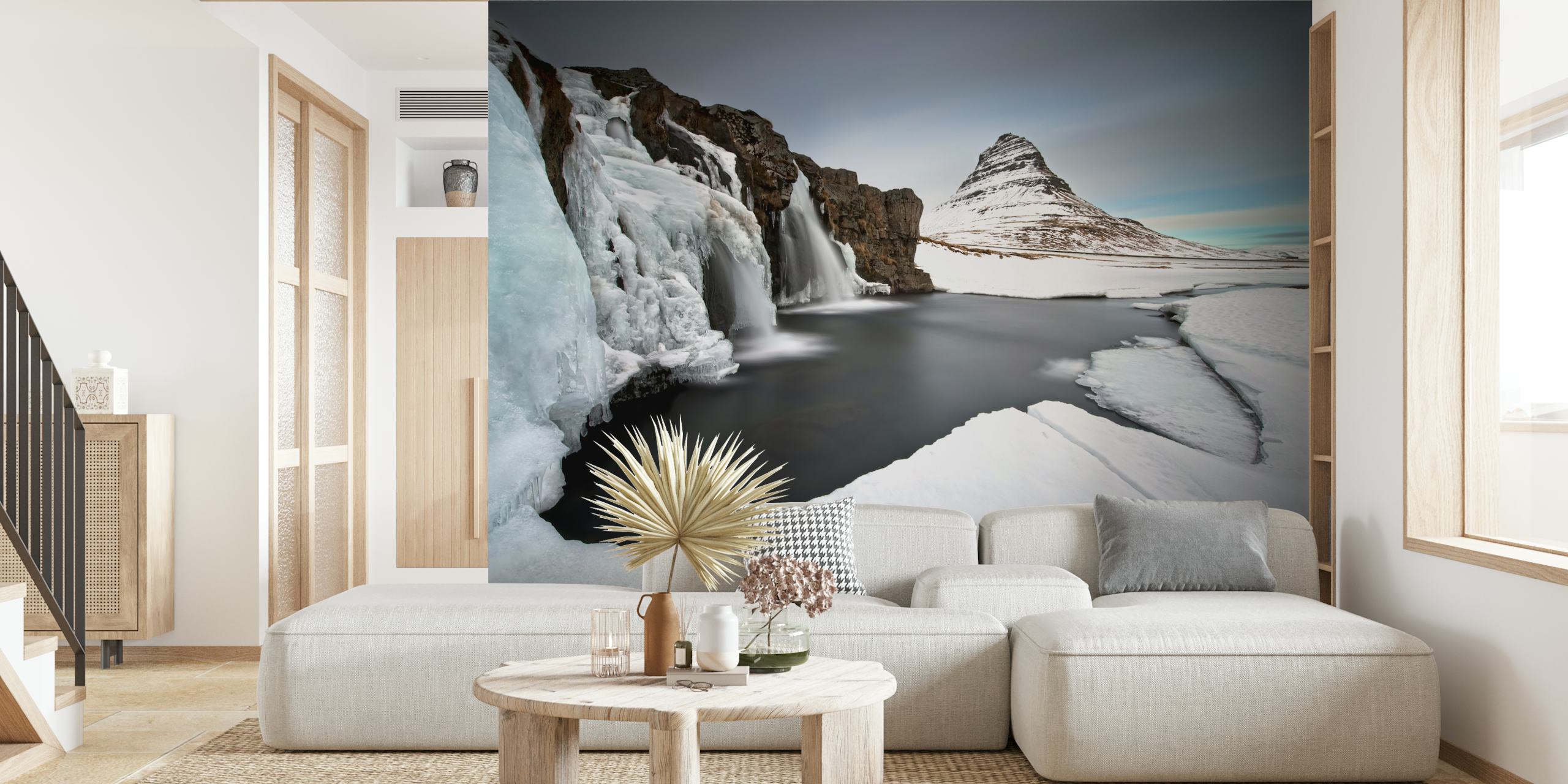 Grundarfjordur behang in een kamer