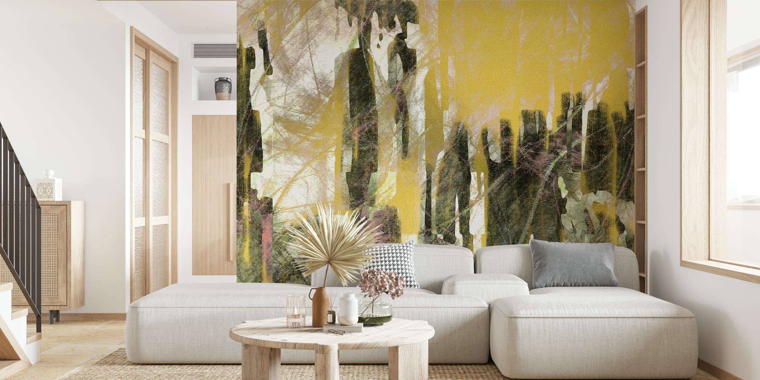 Tuscany Forest wallpaper design