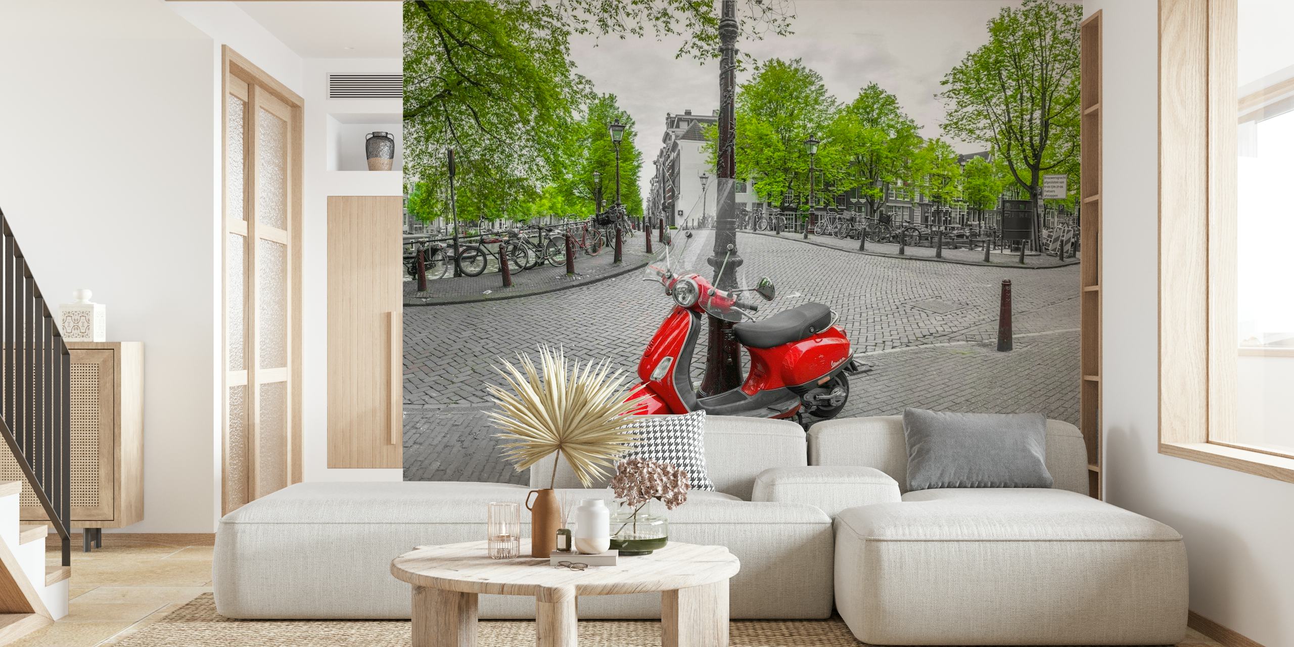 Amsterdam's Urban Charm papel pintado