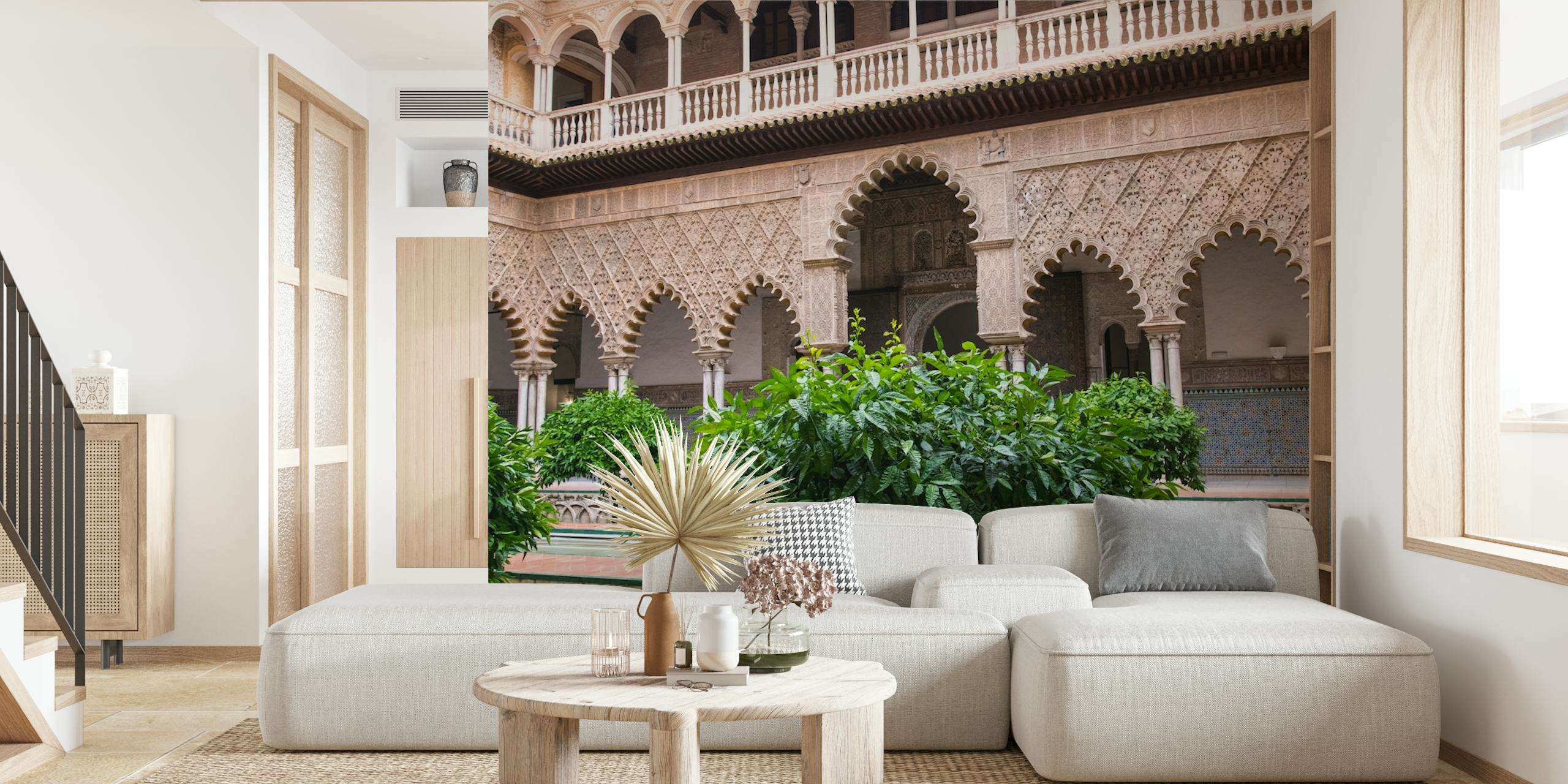 Patio de Doncellas wallpaper design