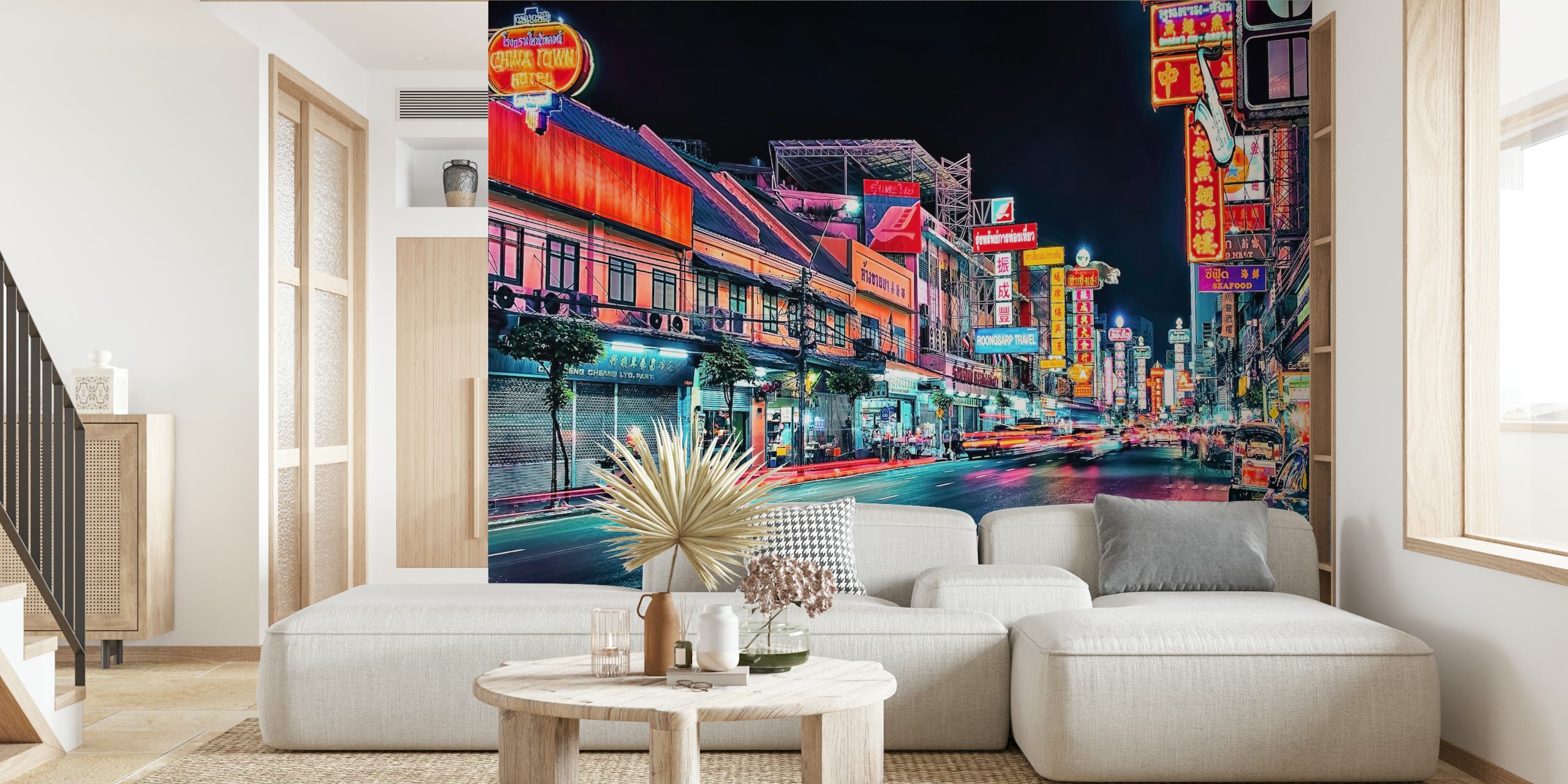 Chinatown By Night tapeta v pokoji