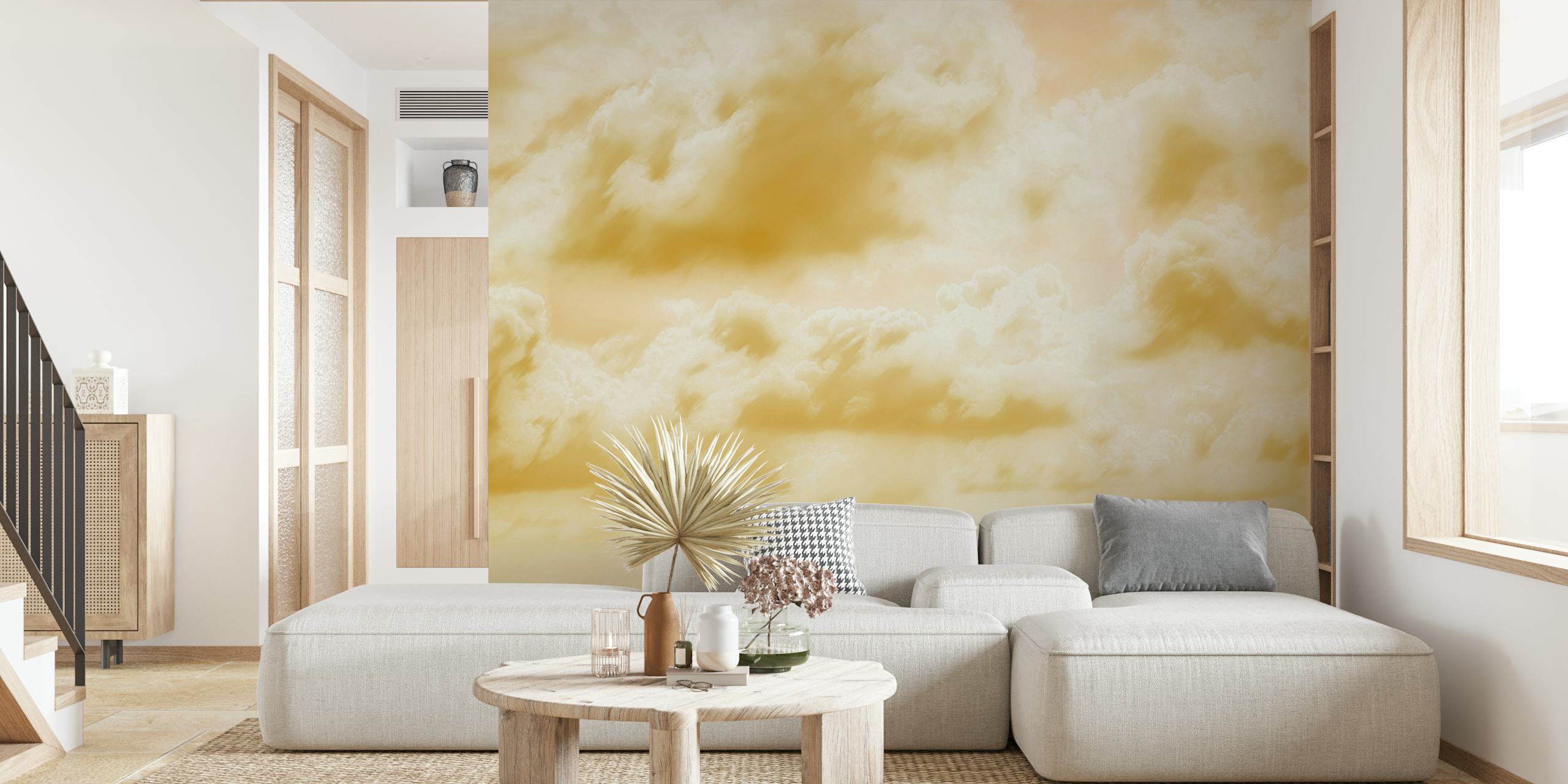 Mystic Clouds tapet i ett rum