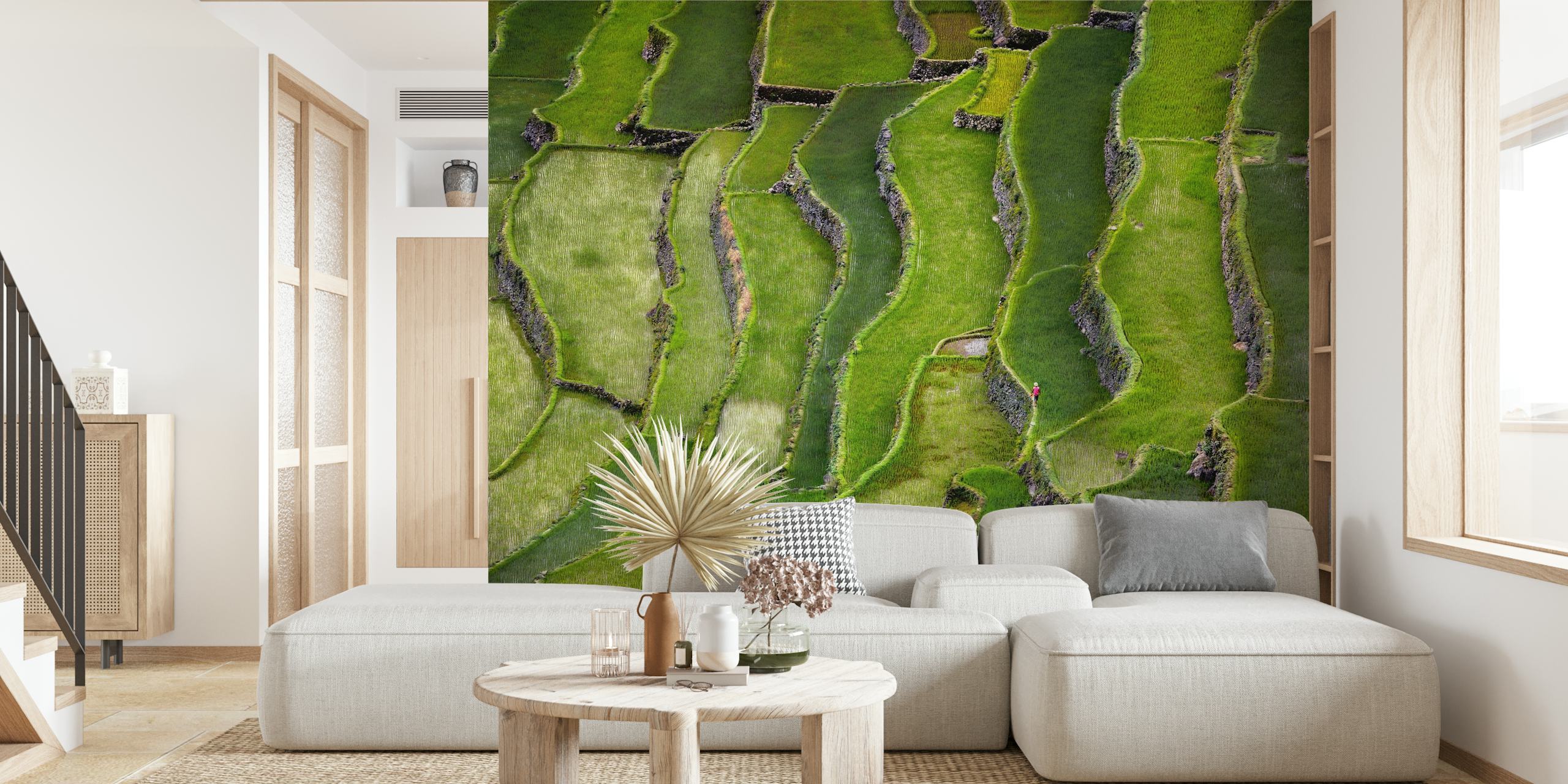 Tapeta Terrace Walking w pokoju