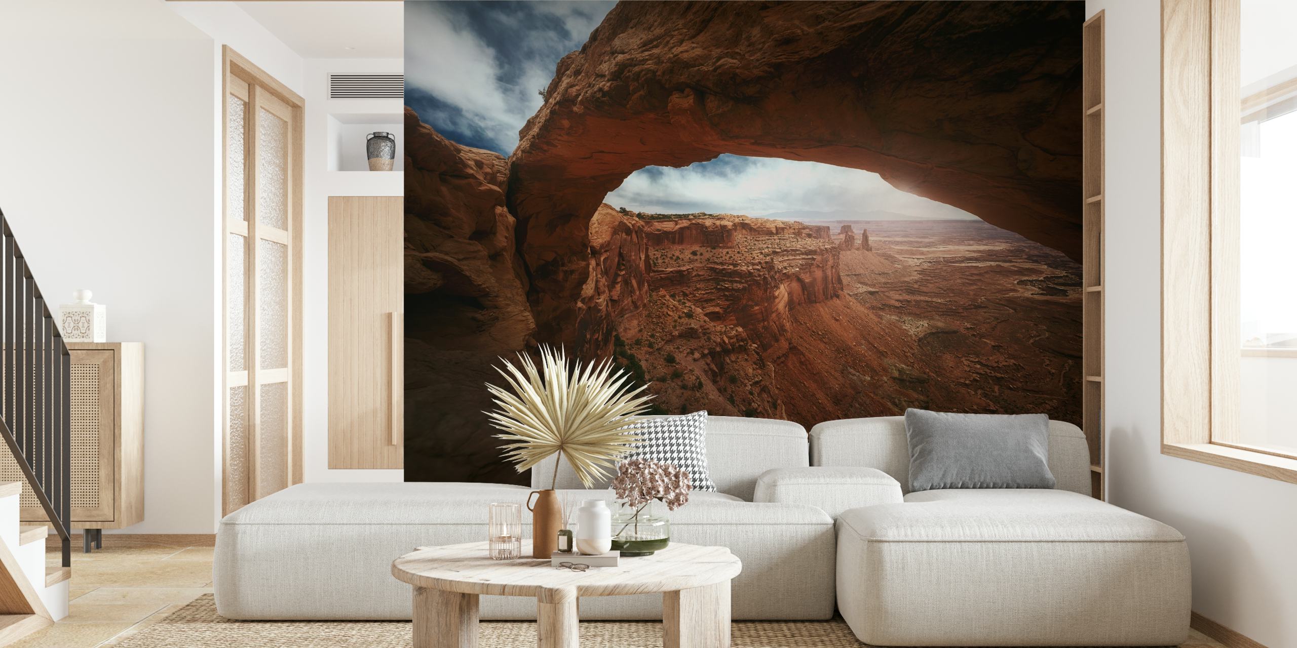 Mesa Arch wallpaper in a room setting