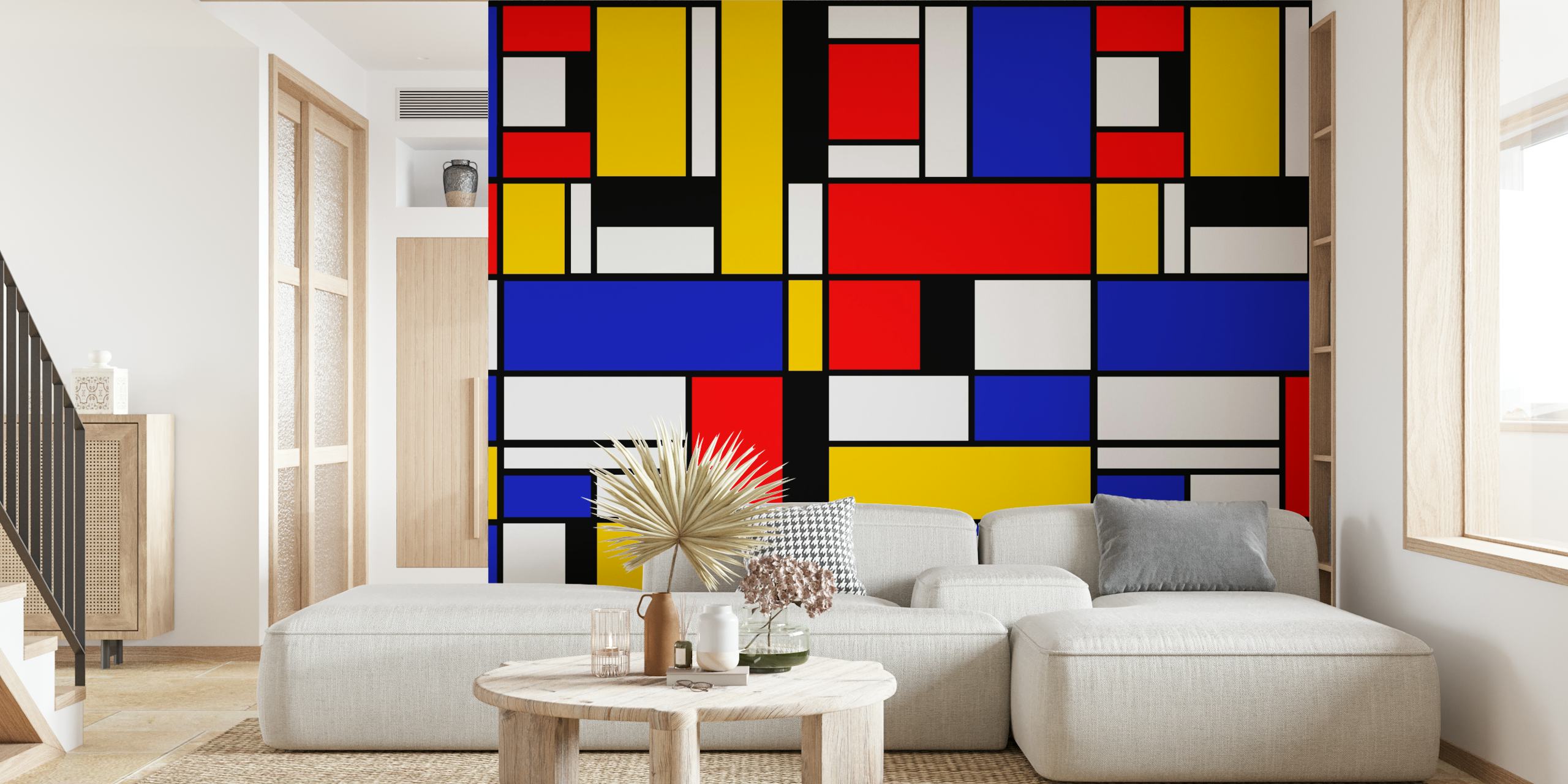 Bauhaus Classic tapet i ett modernt rum