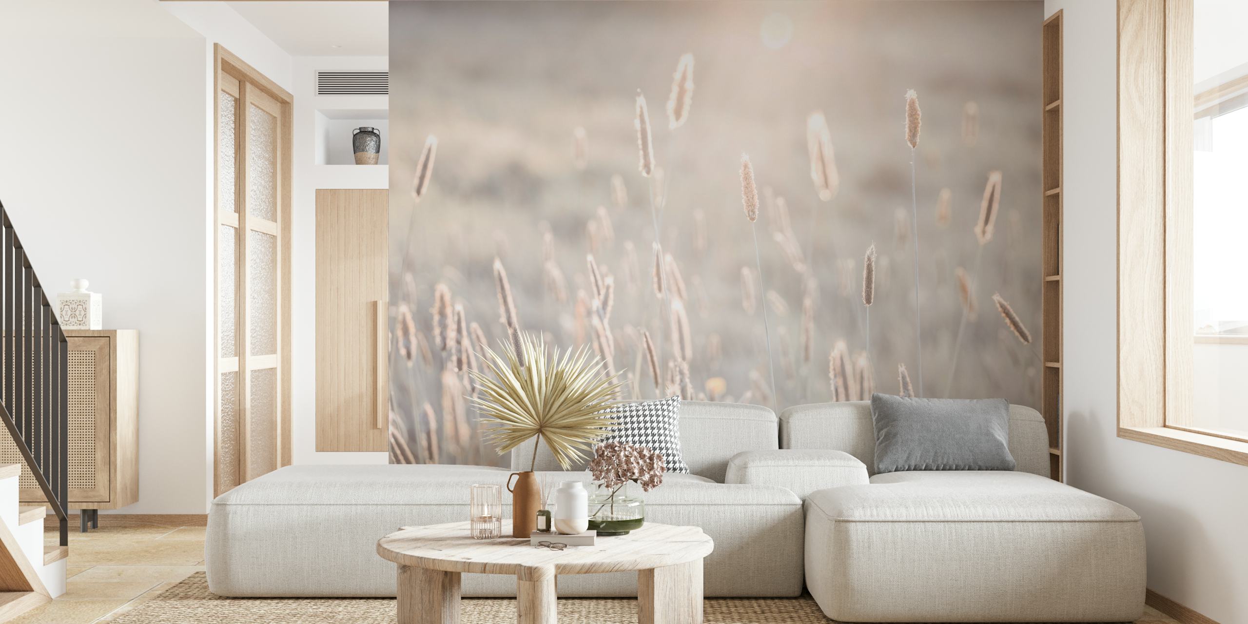 Seasonal Splendor wallpaper in a room setting