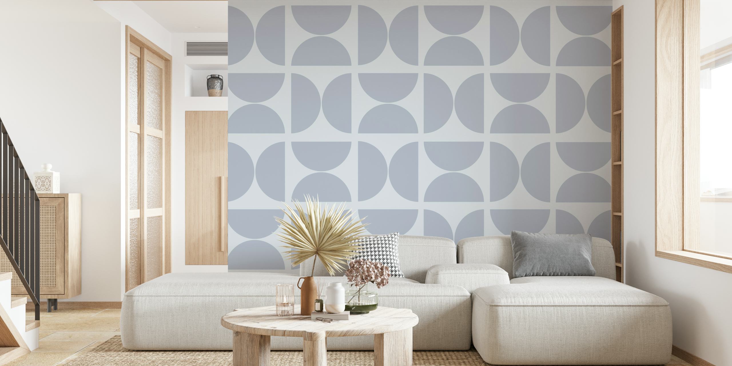 Modern Mid-Century Contemporary Geo Tapete