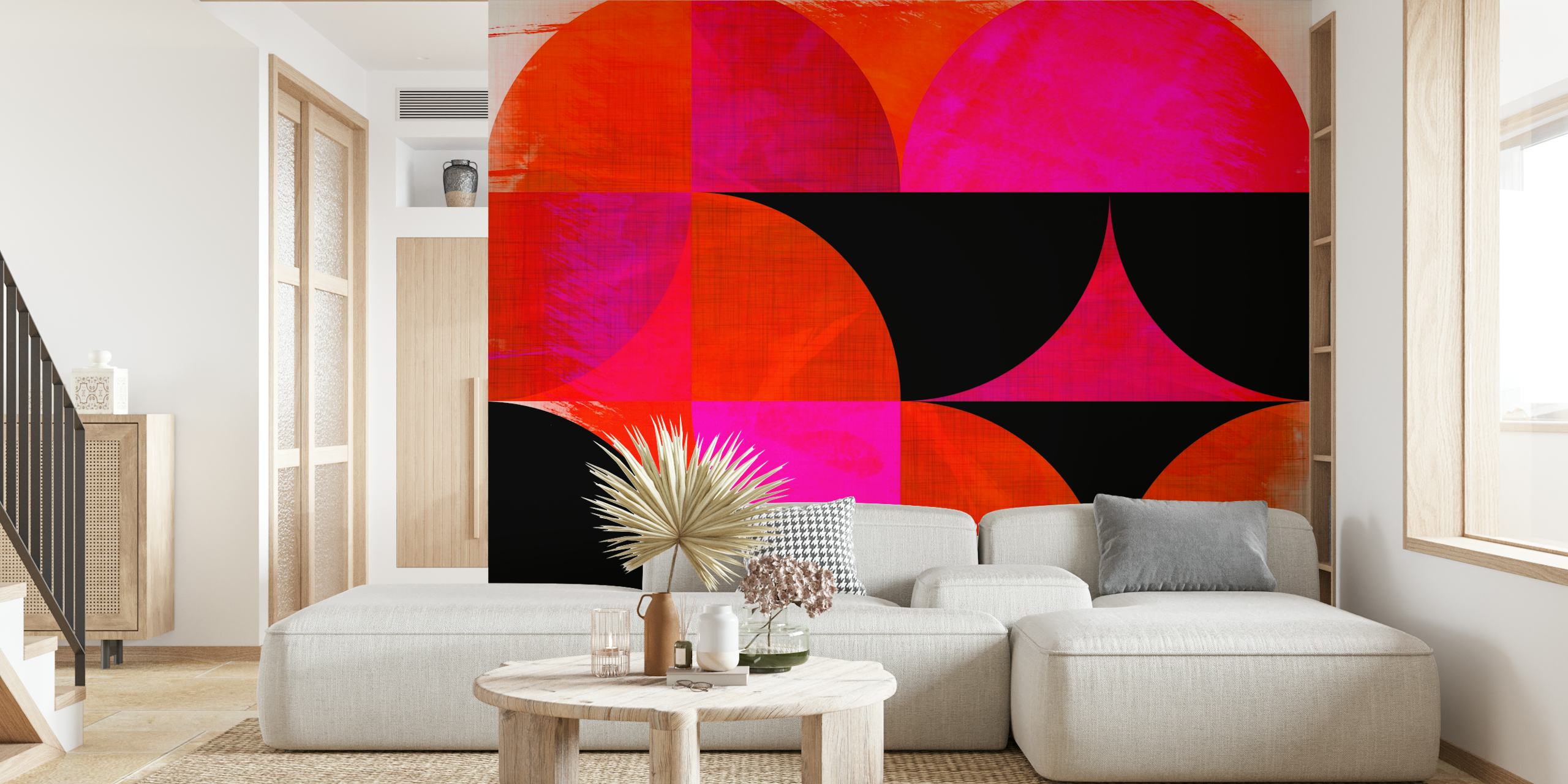 Avant Garde Bauhaus wallpaper design