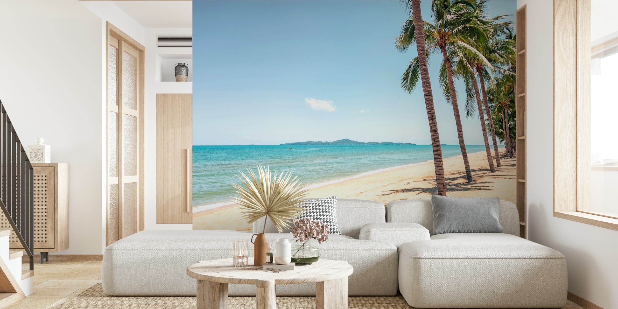 Jomtien wallpaper che mostra la spiaggia e le palme